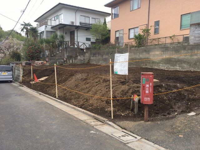 東京都世田谷区尾山台の 鉄骨2階建て建物解体工事後の様子です。