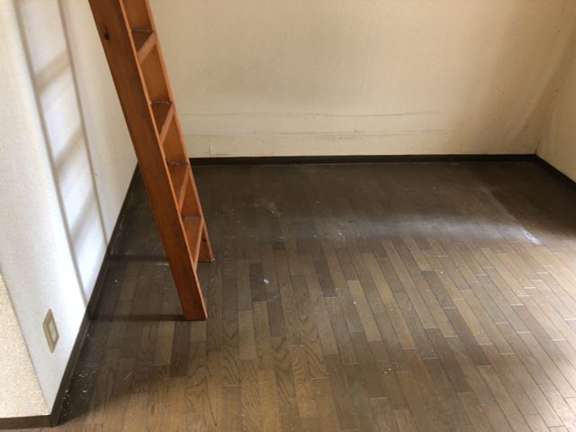 東京都西東京市泉町のアパート1F残置物撤去処分後の様子です。