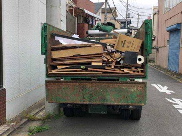 東京都江戸川区春江町の不用品撤去処分後の様子です。
