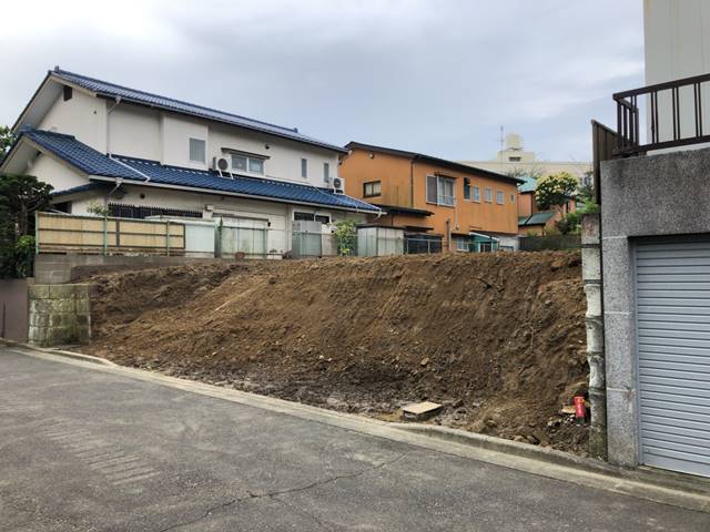 神奈川県横浜市磯子区洋光台の木造2階建て家屋解体工事後の様子です。
