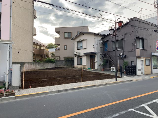 木造2階建て家屋2棟解体工事(東京都国立市東)　工事後の様子です。