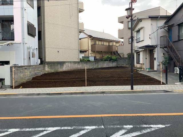 木造2階建て家屋2棟解体工事(東京都国立市東)　工事後の様子です。
